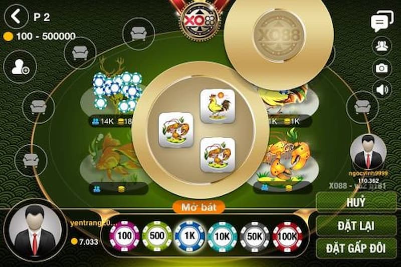 Bầu Cua Live Cách chơi Bầu Cua Live tại Rikvip